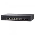 Miniatyrbild 1 av 2: Cisco SF352-08MP - Small Business Managed Fast Ethernet Switch 8 portar 10/100 PoE+ 2 Gigabit Ethernet/SFP combo-portar (