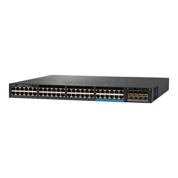 Cisco Catalyst 3650-12X48FD-L C3 Managed Switch 36 x 10-100-1000 (PoE) + 12 x 100-1000-2.5G-5G-10G (PoE) + 2 x SFP+ 10 GB...- USED