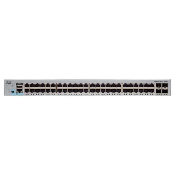 Cisco Catalyst 2960-L Managed Network Switch L2 Gigabit Ethernet (10/100/1000) 1U Grå- USED