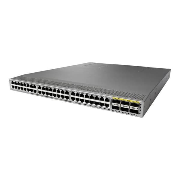 Cisco Nexus 9372TX-E C3 Switch Managed 48 x 10GBase-T + 6 x QSFP+ 40 GB (Uplink) Desktop, Monterbar... Grå