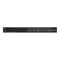 Miniatyrbild 3 av 3: Cisco Small Business SG350X-24MP Managed Switch 24 x 10-100-1000 (PoE+) + 2 x combo 10 Gigabit SFP+ + 2 x 10 Gigabit SFP+...- USED