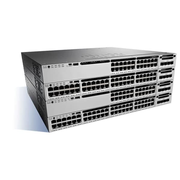 Cisco Catalyst WS-C3850-48W-S, Managed, Grid Mount