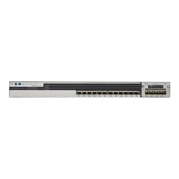CISCO - WS-C3750X-12S-E- USED Blå, Silver