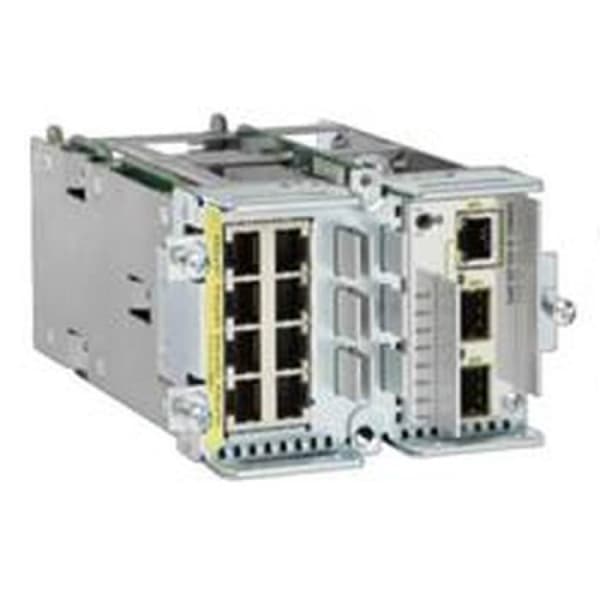 cisco etherswitch 8x 10/100t (4 poe) portar + 2 100/1000 sfp