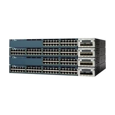 48 portars Ethernet-switch- USED Blå
