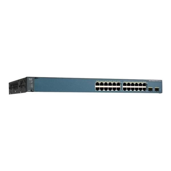 Cisco Catalyst 3560V2-24TS Switch - 24 portar - Managed - Rackmonterbar- USED