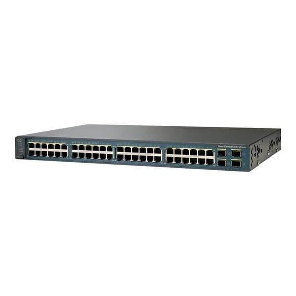 Commutator CISCO Catalyst 3560V2-48TS - 48 portar - Hanterad - C3- USED