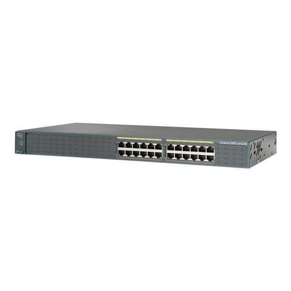 Cisco Catalyst 2960-24-S switch - 24 portar - Hanterad - Rackmonterbar