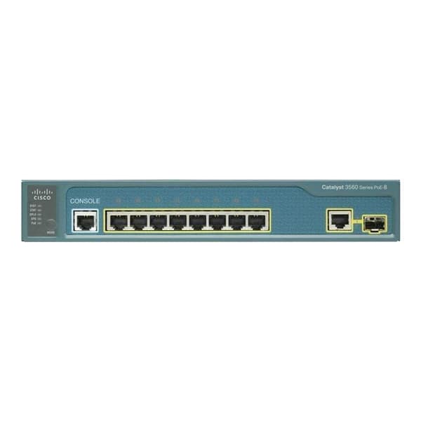 CATALYST 3560 8 10-100 POE + 1 T-SFP STANDARD