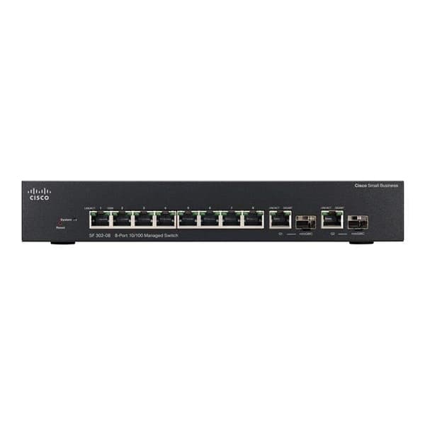 Switch Small Business 300 Series Managed SF302-08