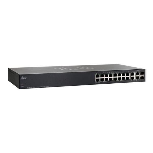 CISCO - SRW2016-K9-UK- USED Svart