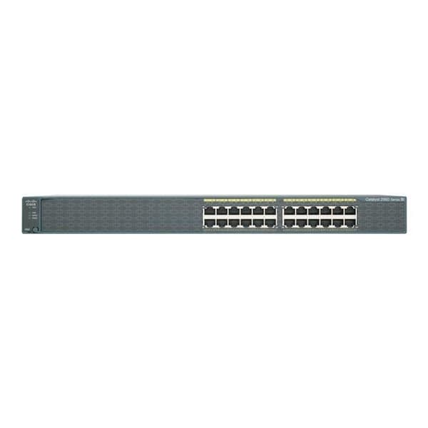 Cisco Catalyst 2960-24-S switch - 24 portar - Hanterad - Rackmonterbar- USED