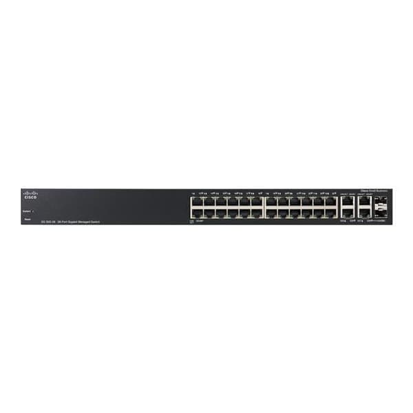 CISCO SRW2024-K9-UK Svart
