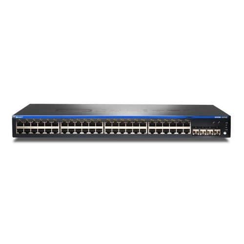 Juniper EX 2200 48P - Desktop switch - C3 - Managed - 48 x 10/100/1000 (PoE+) + 4 x Gigabit SFP - PoE+ (405 W)