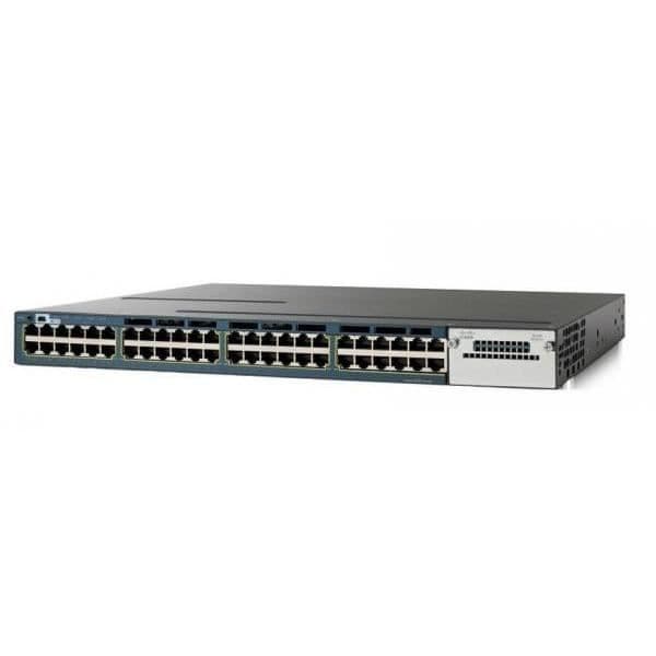 Switch - CISCO - WS-C3560E-48PD-E - Managed - PoE - 48 portar