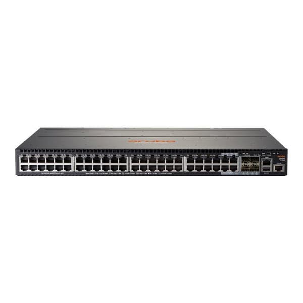 Switch - HPE - Aruba 2930M - 48 portar - PoE+ - Rackbar Grå