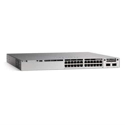 Switch - CISCO - C9200L-24PXG-4X-A - 24 portar - 8xMGig - 16x1G - 4x10G - POE+ - Nätverksfördel