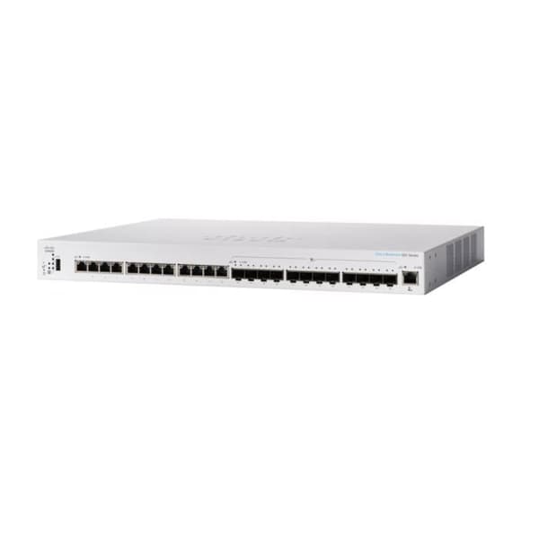 Cisco CBS350-24XTS-EU Managed 12-ports 10GE, 12-ports SFP+- USED Svart, Grå