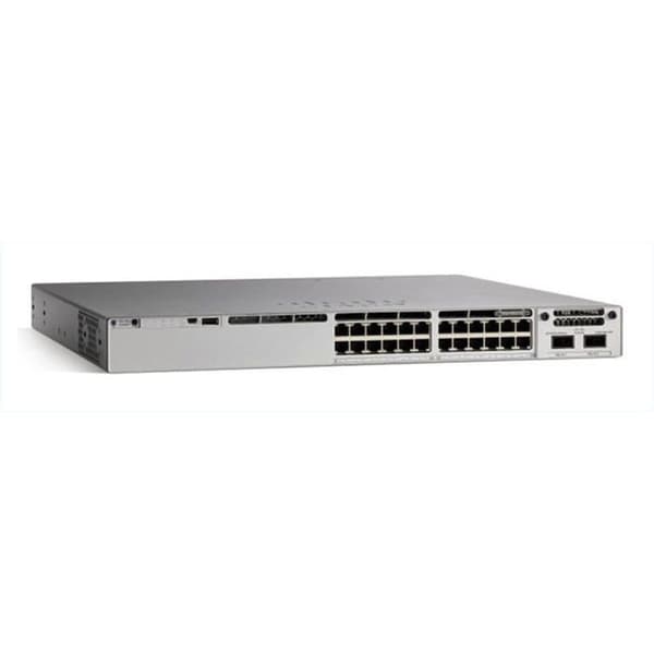 Nätverksswitch - CISCO - C9300-24S-E - 24 SFP-moduler - L2/L3 - QoS - VLAN