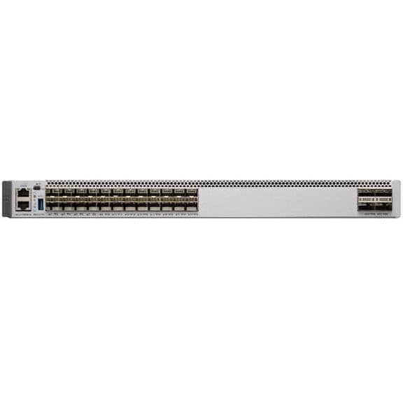 CISCO CATALYST C9500-24Y4C-E L2/L3 Managed Network Switch - 4 QSFP28-portar, 24 SFP28-portar - Monteringsnät