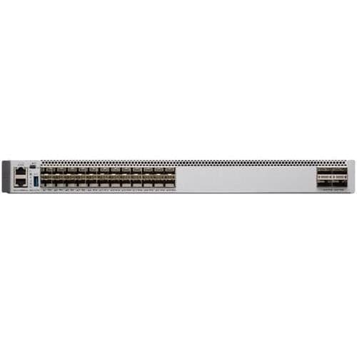 CISCO CATALYST C9500-24Y4C-E L2/L3 Managed Network Switch - 4 QSFP28-portar, 24 SFP28-portar - Monteringsnät