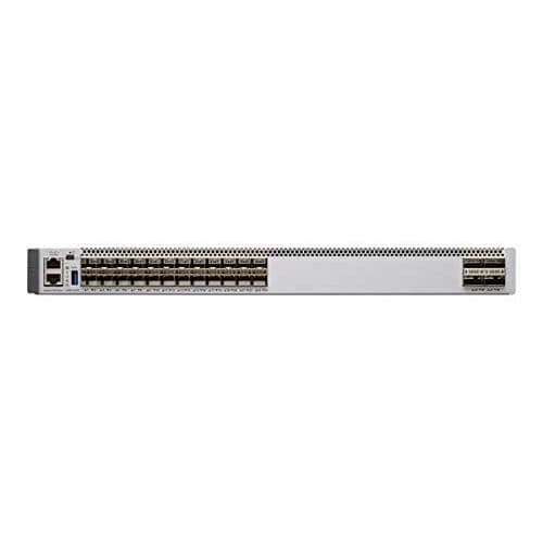 CISCO CATALYST C9500-24Y4C-E L2/L3 Managed Network Switch - 4 QSFP28-portar, 24 SFP28-portar - Monteringsnät Grå