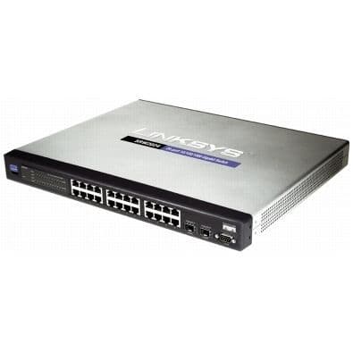 Cisco SRW2024EU 24-portars Gigabit-switch: WebView