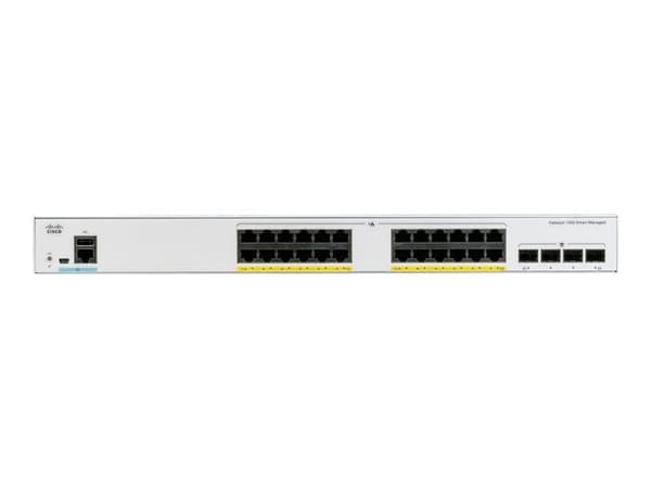 cisco catalyst 1000 24port ge full poe 4x10g sfp- USED