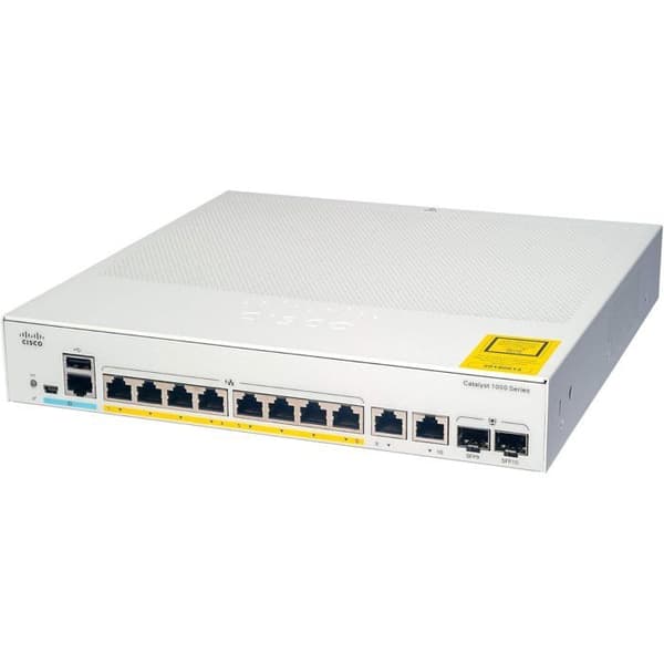 cisco cisco c1000-8p-2g-l svart svart Svart Grå