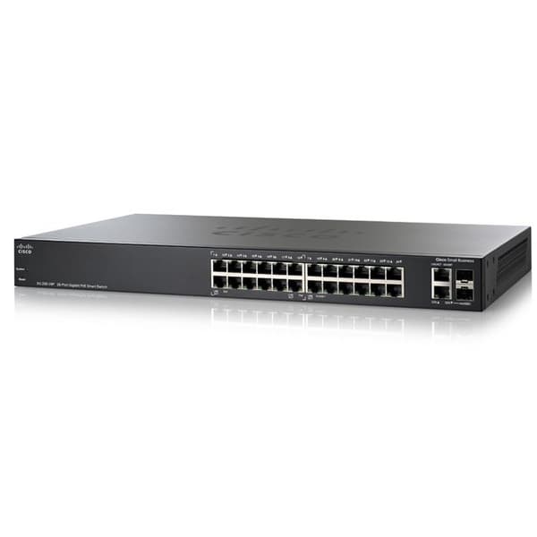 Cisco Small Business managed switch SLM2024PT-EU- USED Grå