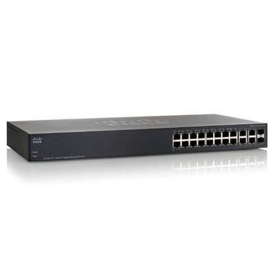 Cisco Small Business managed switch SRW2016-K9 Svart