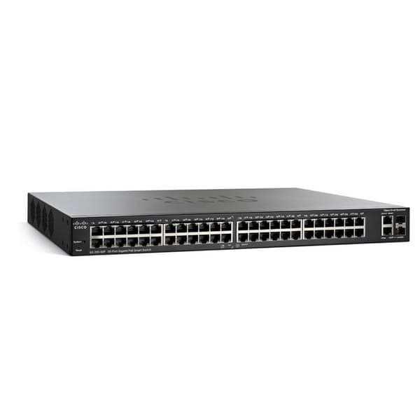 Cisco Small Business managed switch SLM2048PT- USED Grå