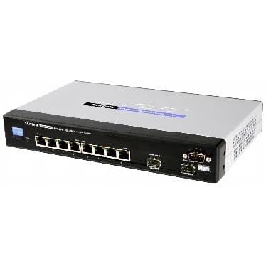 Cisco SRW2008 8-portars Gigabit Switch: WebView- USED