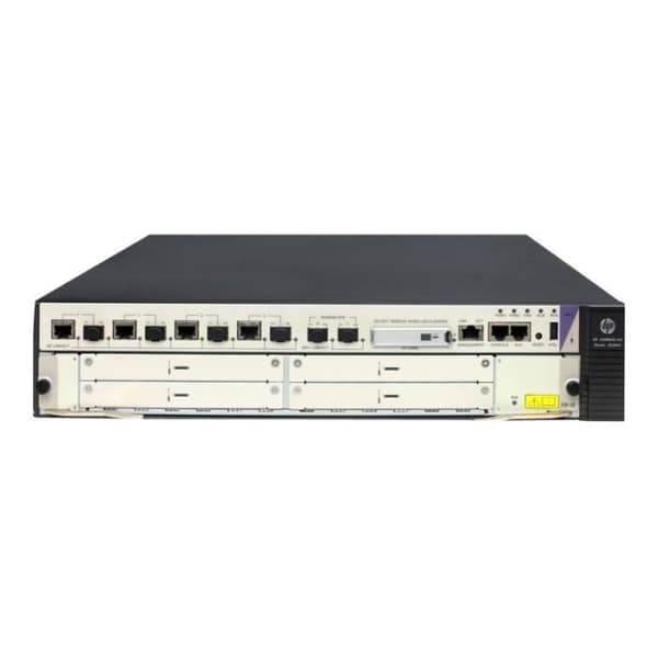 HPE HSR6602-XG - Router - 4-ports switch - 2-portars SFP+ switch - 10 GigE - Rackmonterbar- USED