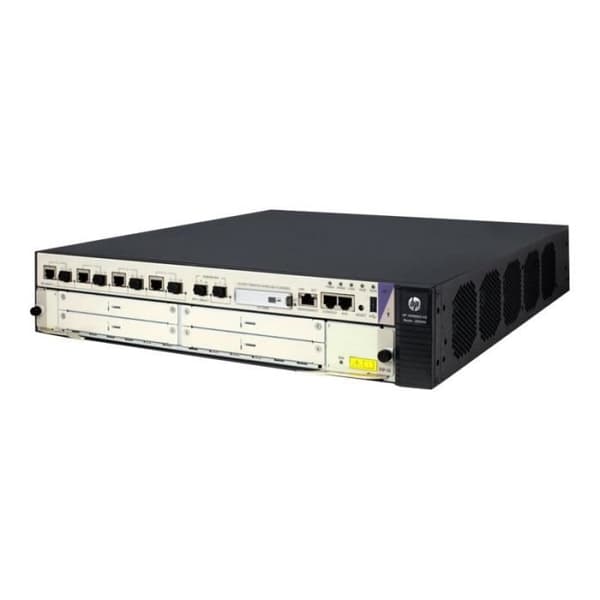 HPE HSR6602-XG - Router - 4-ports switch - 2-portars SFP+ switch - 10 GigE - Rackmonterbar- USED