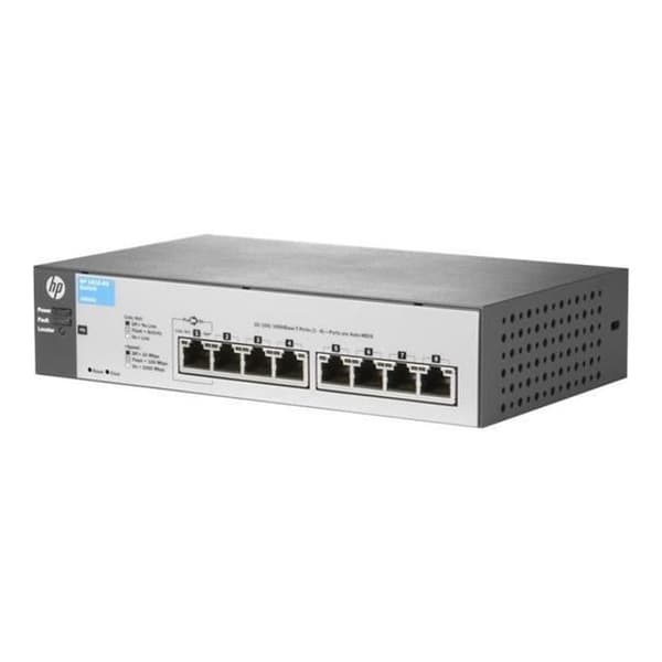HP 1810-8G v2 - Switch - Managed - 8 x 10/100/1...