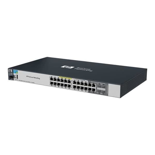 HP E2520-24G-PoE-switch - 24 portar - Hanterad - Gigabit Ethernet - PoE-strömförsörjning