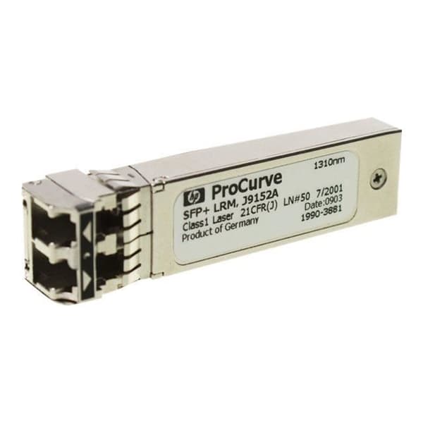 HP J9151A SFP+ sändarmodul - 10GBase-LR - enkelläge LC/UPC - upp till 10 km