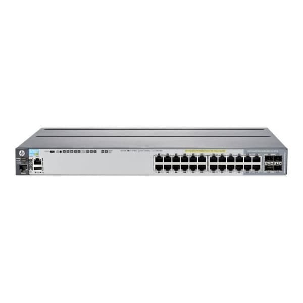 Aruba 2920-24G-PoE+ C3 Managed Switch 20 x 10-100-1000 + 4 x Combo Gigabit SFP Rackmonterbar PoE+