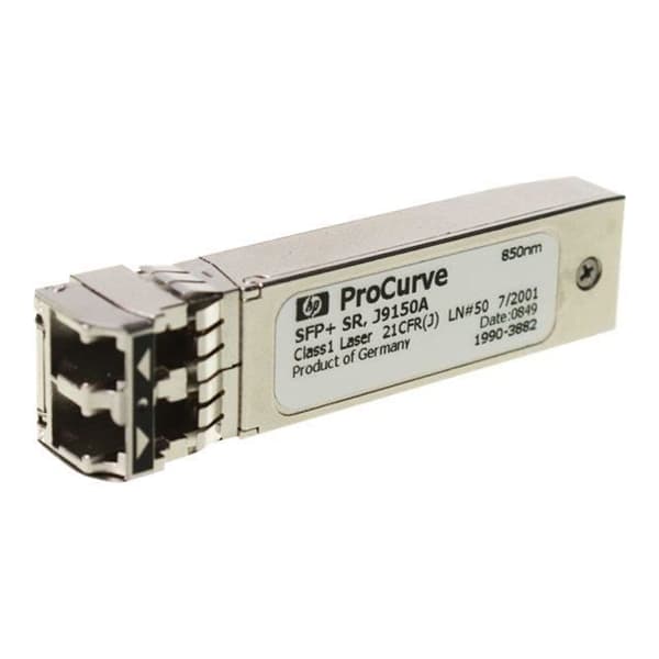 HP J9150A SFP+ sändarmodul - 10GBase-SR - multi-mode LC/UPC - upp till 300 m- USED