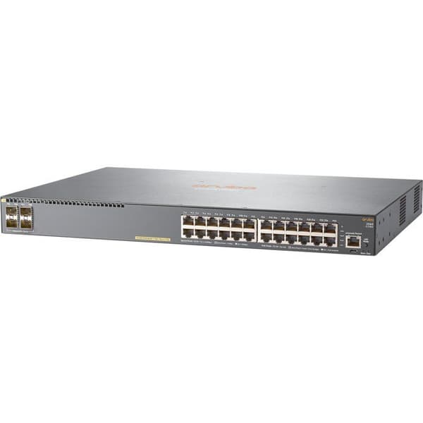 Switch - HPE - Aruba 2540 - 24G PoE+ - 4 SFP+ - Hanterad Grå