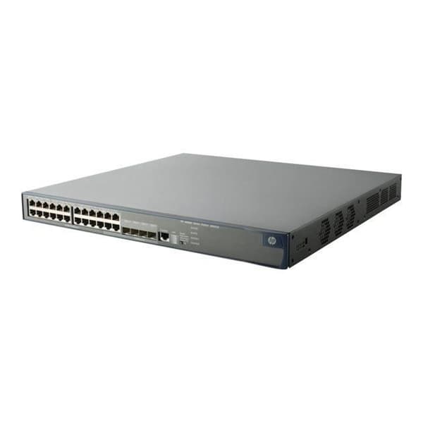 HP 5500-24G-PoE+ EI-switch med 2 gränssnittsplatser...- REFURBISHED