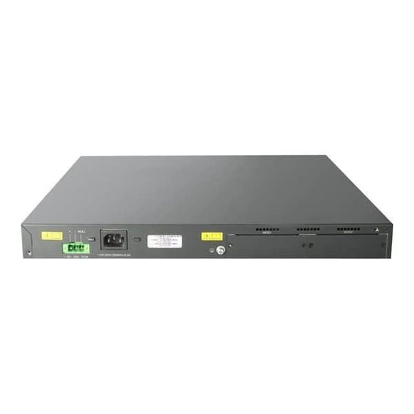 HP 5500-24G-PoE+ EI-switch med 2 gränssnittsplatser...- REFURBISHED Svart