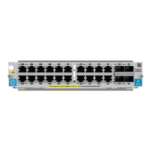HP ProCurve 20p 10/100/1000 + 4p Mini-GBIC expansionsmodul