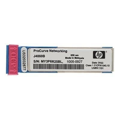 HP J4860C SFP-sändarmodul - 1000Base-LH - LC - Gigabit Ethernet