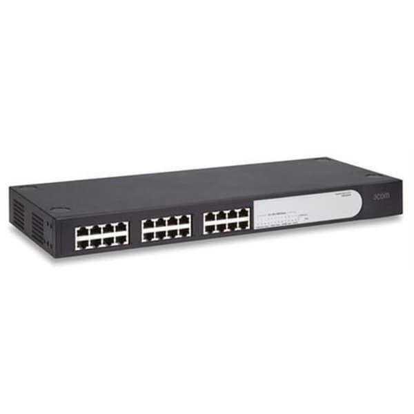 Hewlett Packard Enterprise V V1405-24G Switch, Unmanaged Network Switch, L2, Full duplex- USED