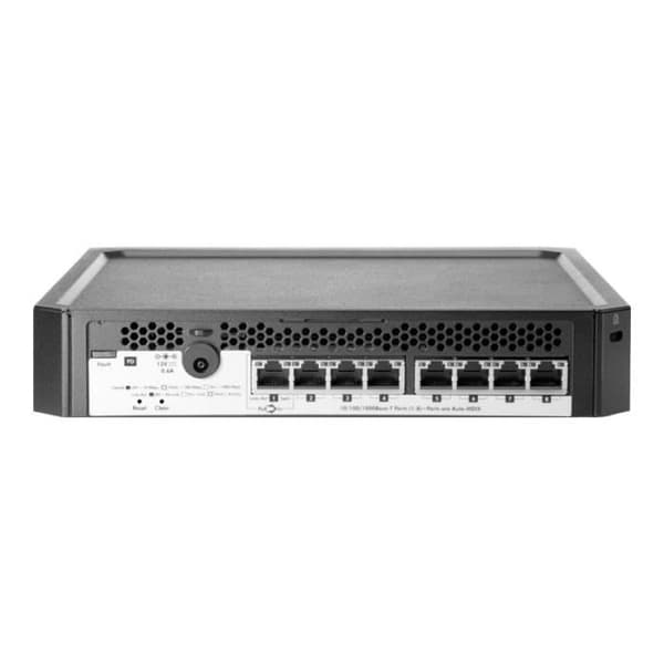 HPE PS1810-8G Switch Managed Switch 8x10-100-1000 Desktop, väggfäste- USED