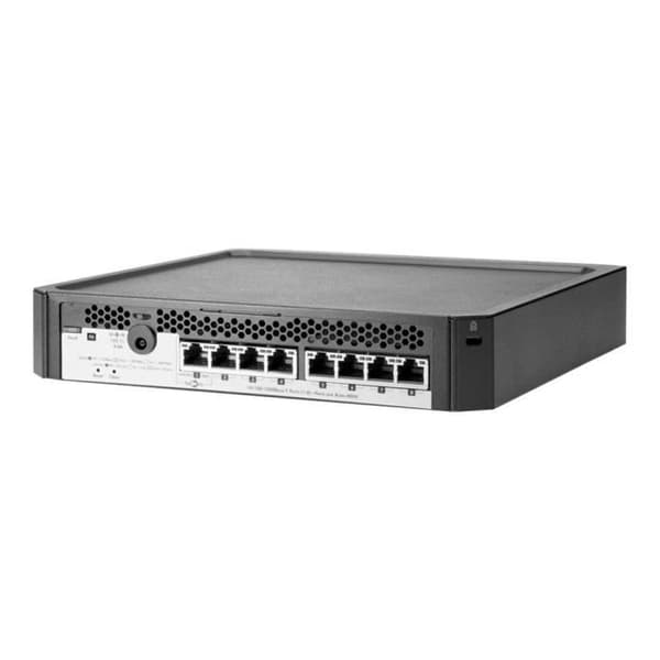 HPE PS1810-8G Switch Managed Switch 8x10-100-1000 Desktop, väggfäste- USED
