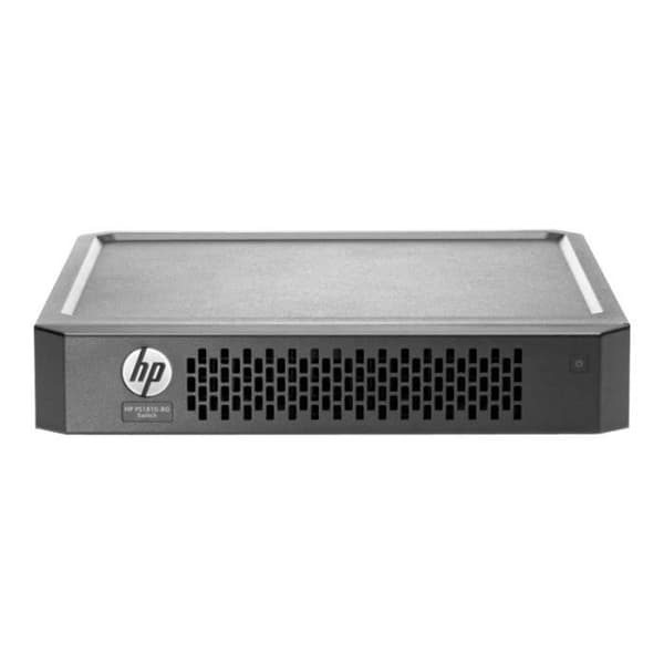 HPE PS1810-8G Switch Managed Switch 8x10-100-1000 Desktop, väggfäste- USED Grå
