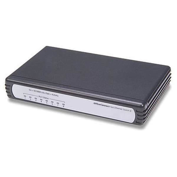 Hewlett Packard Enterprise V V1405C-8, Unmanaged Network Switch, L2, Full duplex- USED
